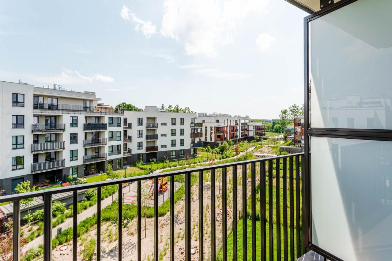 Chill Apartments Ursynow Premium Varsavia Esterno foto