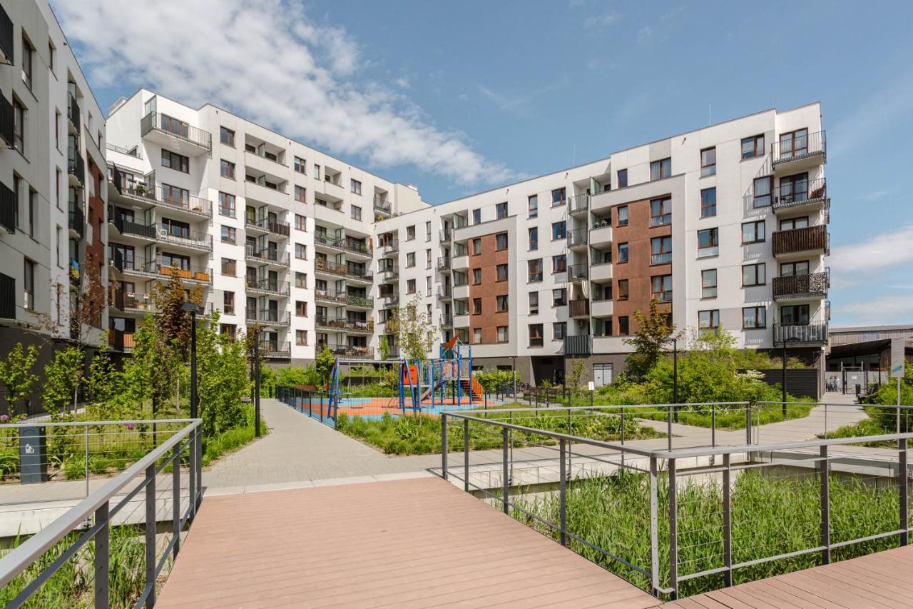 Chill Apartments Ursynow Premium Varsavia Esterno foto